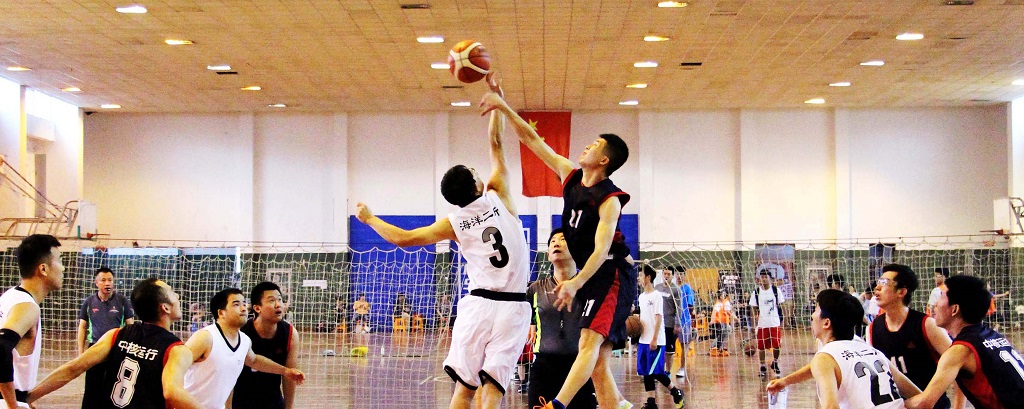我所首次参加浙江省省部属企事业职工男子篮球赛