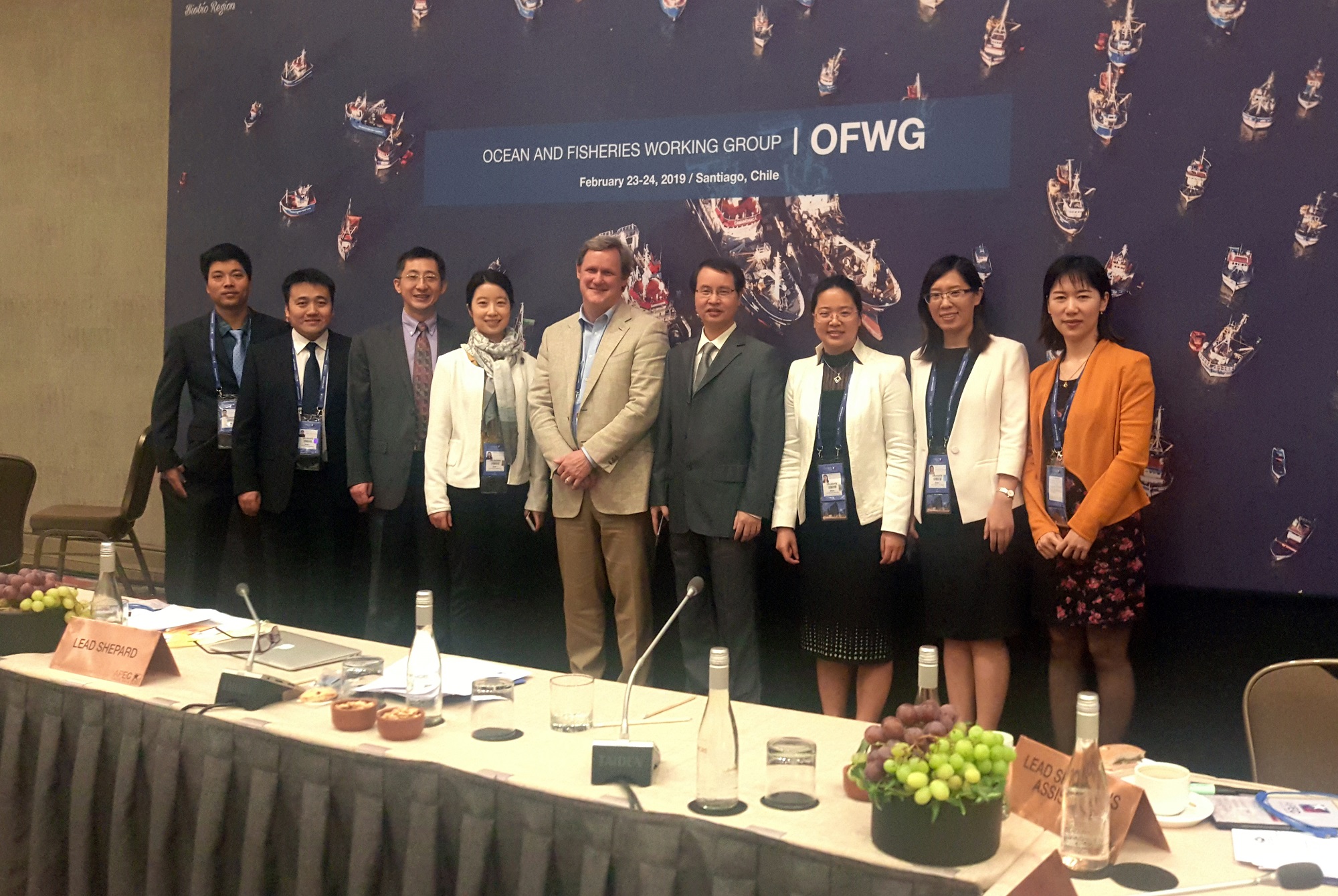Scientists from SIO participated in the 12th APEC Oceans and Fisheries Working Group (OFWG) Meeting