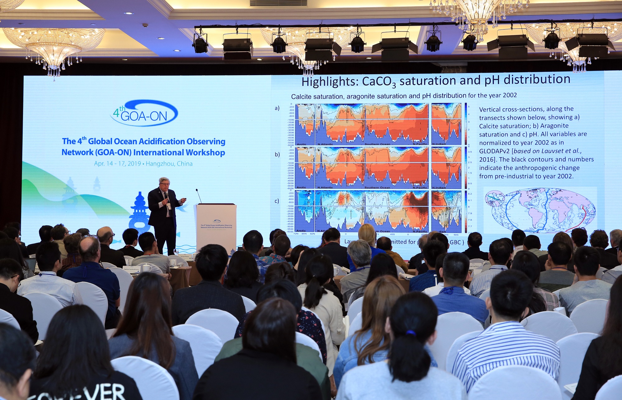 SIO sponsored the Global Ocean Acidification Observing Network (GOA-ON) International Workshop