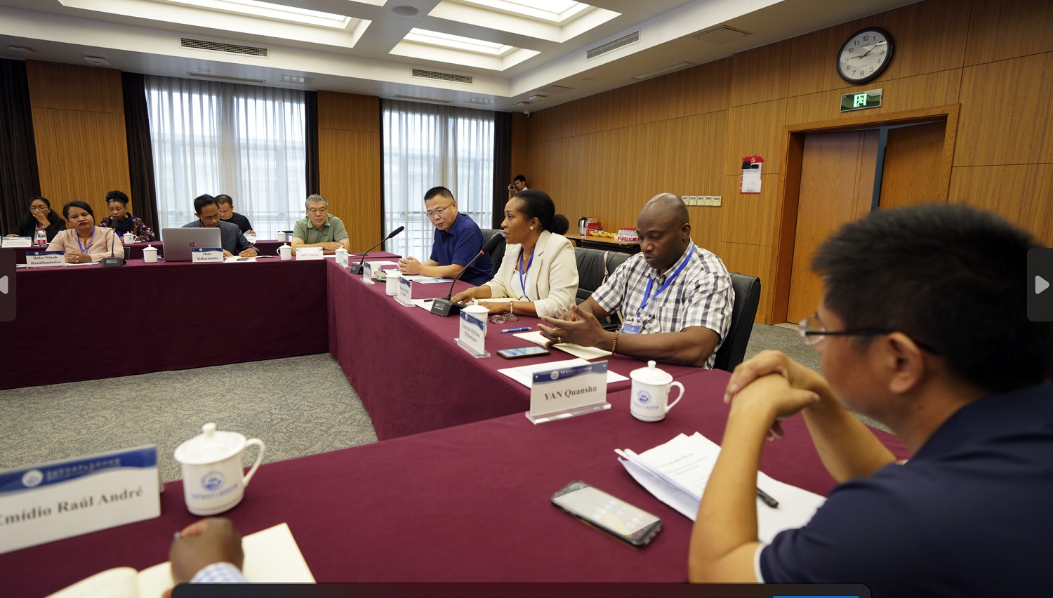 The International Symposium on the Western Pacific - East African Continental Margin was held at the SIO