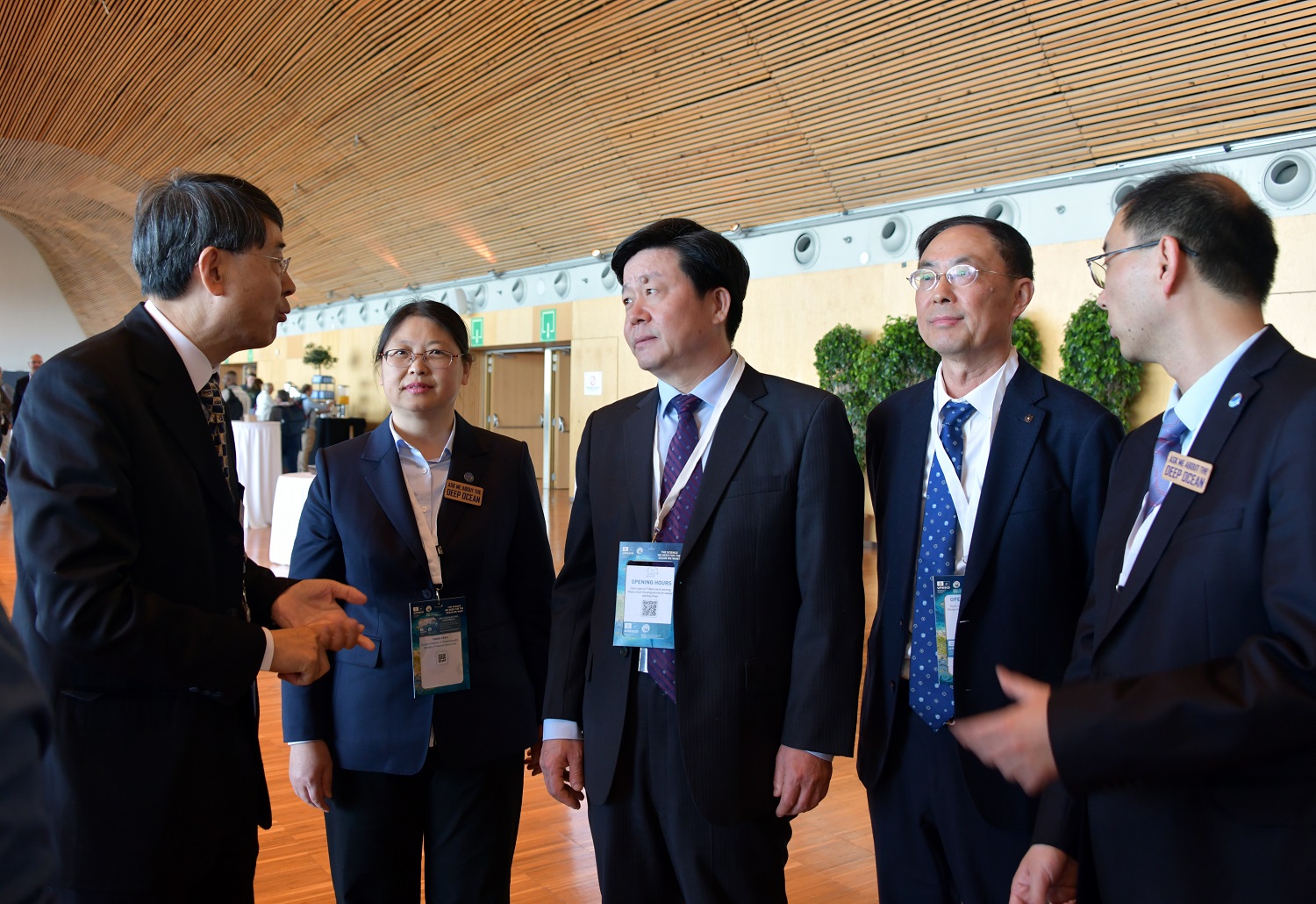 The delegation of the SIO attended the 2024 United Nations “Ocean Decade” Conference, and the SIO organized multiple satellite activities