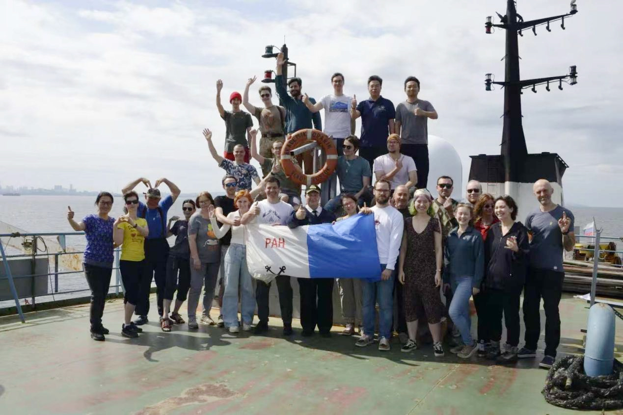 Researchers from the SIO completed the China-Russia joint marine scientific expedition